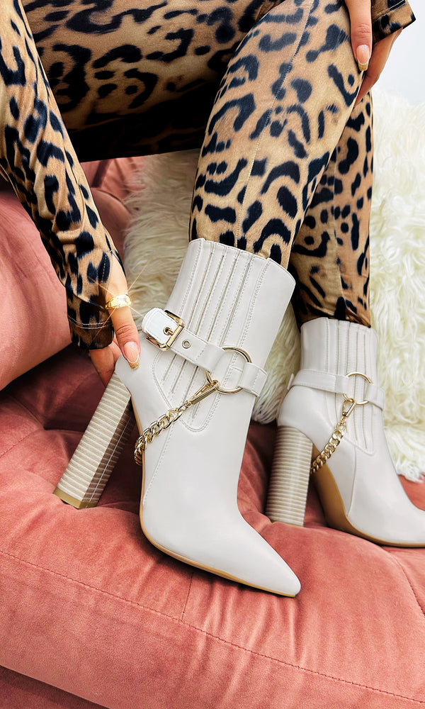Cómo Combinar Botines De Leopardo Mujer Botines Leopardo Outfit - Main Image