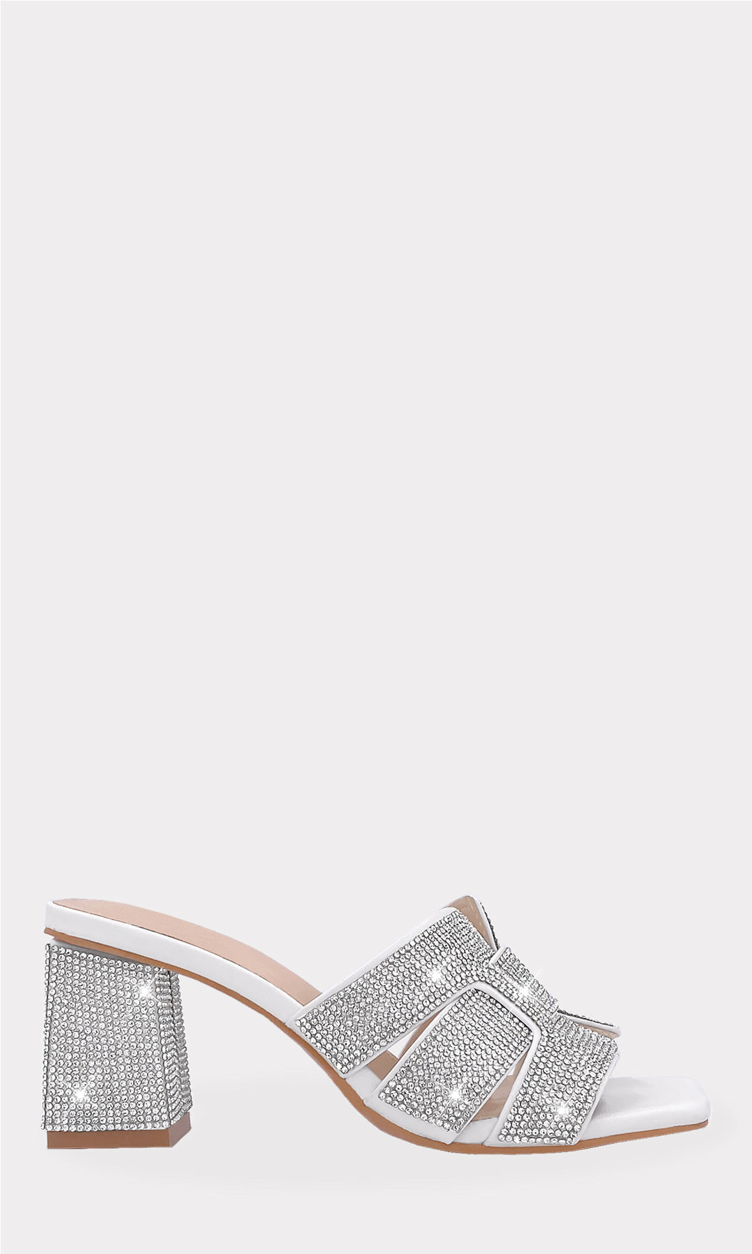 AMELISSE ZAPATILLAS ABIERTAS CON DISEÑO DE METER DE TACON CUADRADO ALTO Y STRAP ANCHO ARRIBA DE LOS DEDOS ESTILO HERMES 