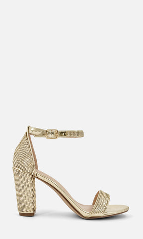 ANASTASIA ZAPATILLAS DE TACÓN ALTO PARA EVENTO CON TACÓN CUADRADO GRUESO Y PUNTA ABIERTA CON STRAP DELGADO ARRIBA DE LOS DEDOS

