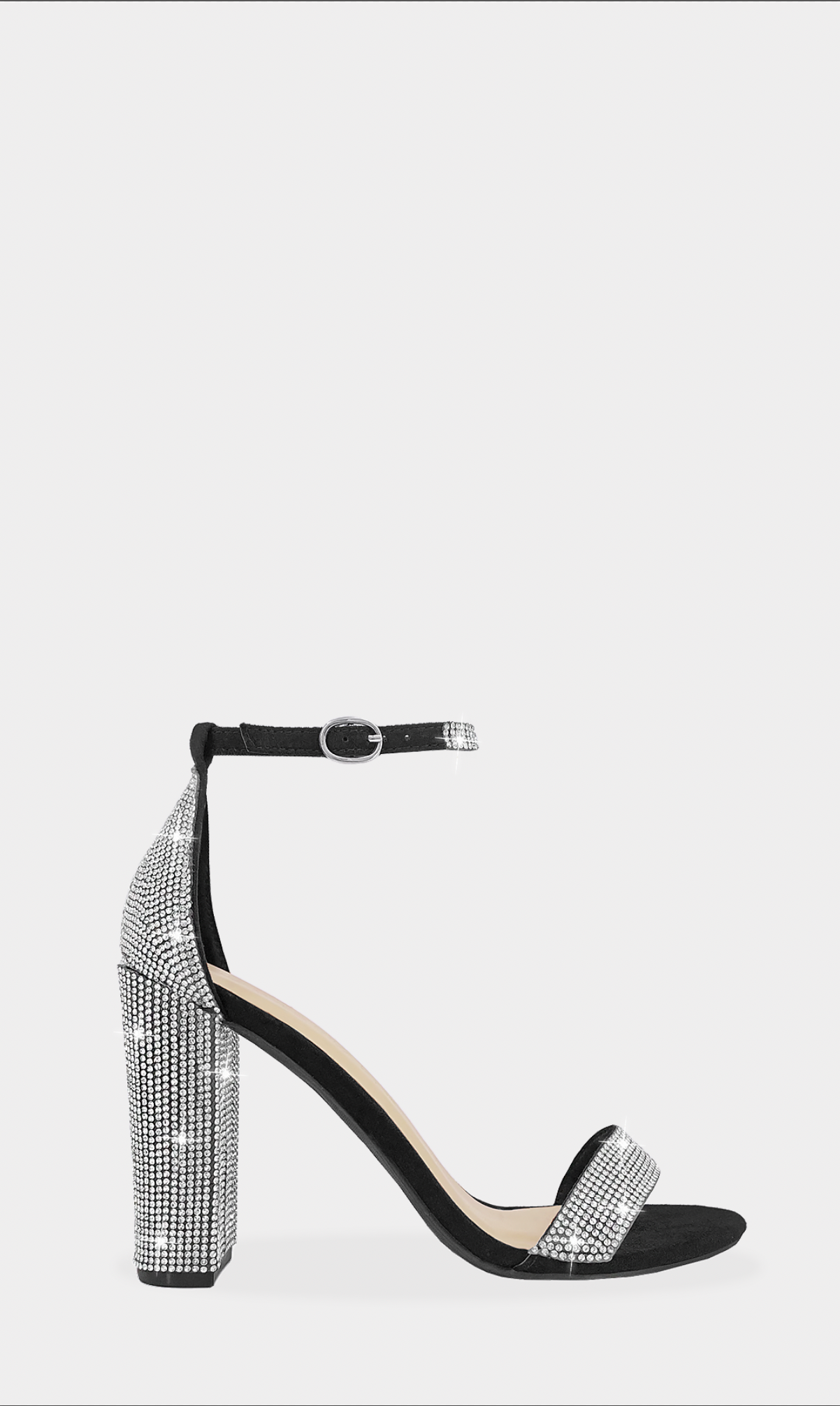 ARANZA ZAPATILLAS ALTAS PARA LLEVAR A UNA FIESTA DE GALA CON PULSERA TOBILLERA DE BRILLOS AJUSTABLE Y PUNTA ALMENDRDA 