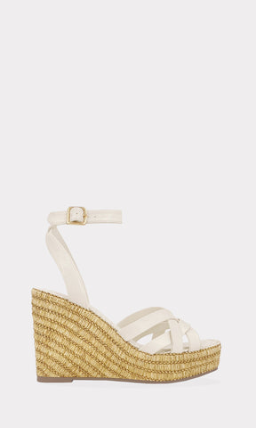 AVELINE TACON CORRIDO DE PUNTA SEMI CUADRAC CON CINTA GRUESA CRUZADAS ARRIBA DE LOS DE DOS Y ANKLET STRAP AJUSTABLE PARA DAMA