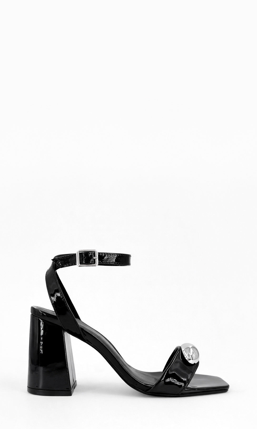 BELVIOR ZAPATILLAS ABIERTAS DE PUNTA CUADRADA CON DETALLE EN STRAP DELGADO ARRIBA DE LOS DEDOS PARA MUJER