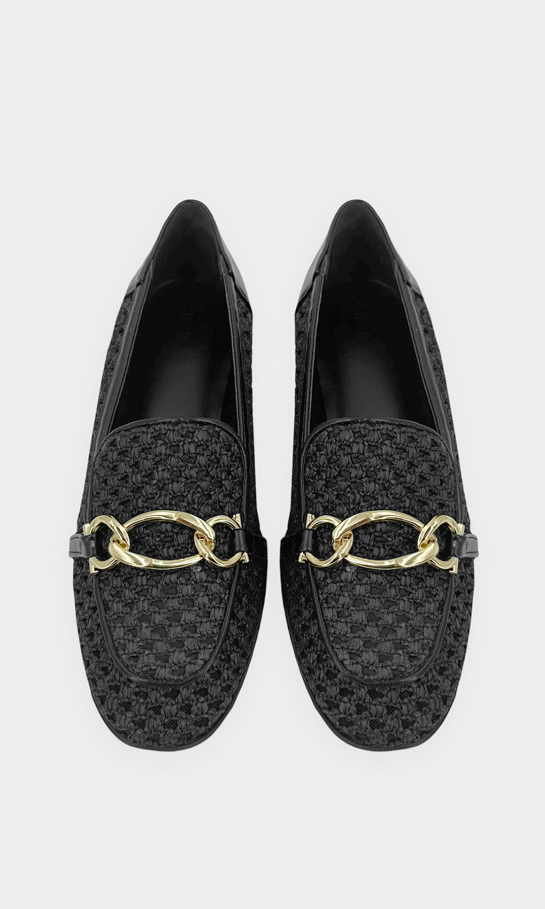 DASHIA ZAPATOS PLANOS DE PUNTA CERRADA SIN CORDONES TIPO MOCASIN CON TACON BAJO PARA USAR EN LOOKS CASUALES