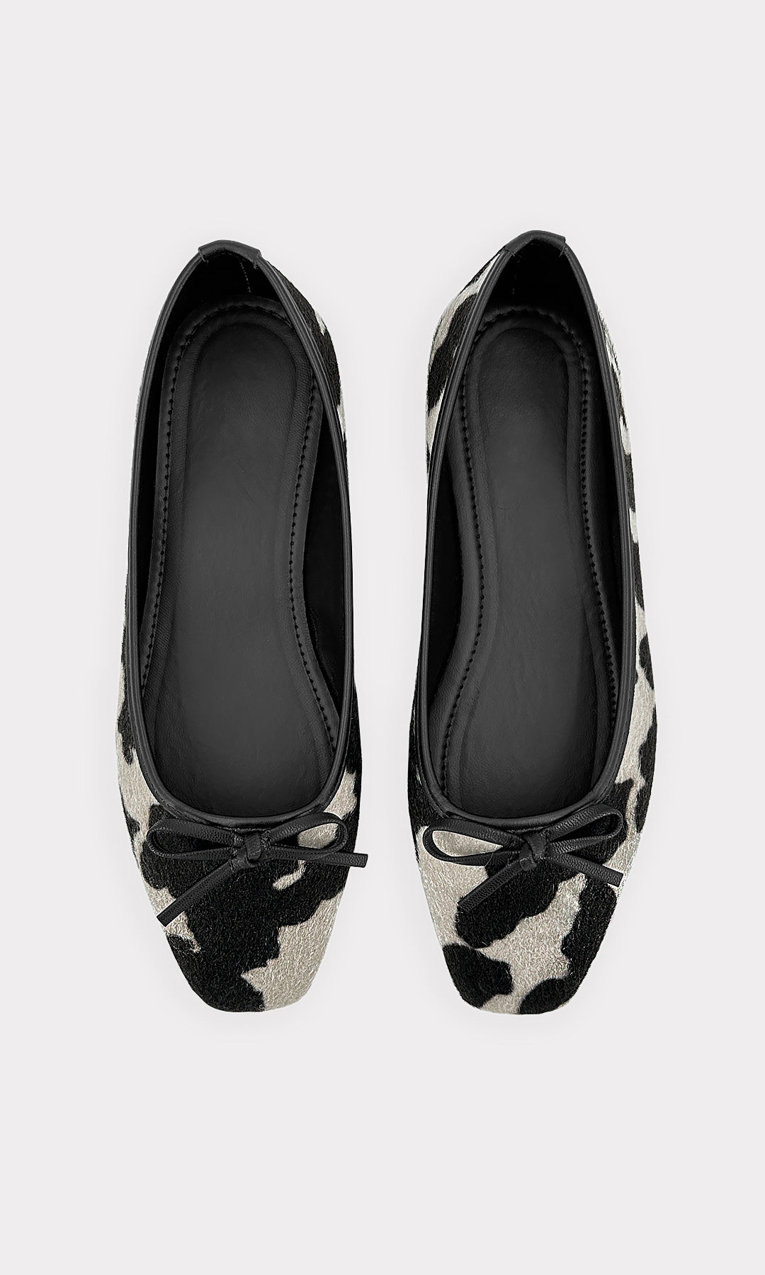 ESPRESSO BALLERINAS DE PISO PARA MUJER CON LAZO AL FRENTE Y DISEÑO DE METER