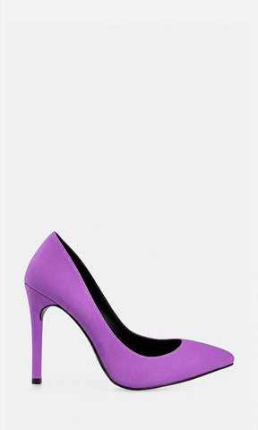 ETERNITY TACONES DE AGUJA PARA MUJER CON PUNTA CERRADA EN PICO Y SUELA DELGADA 
