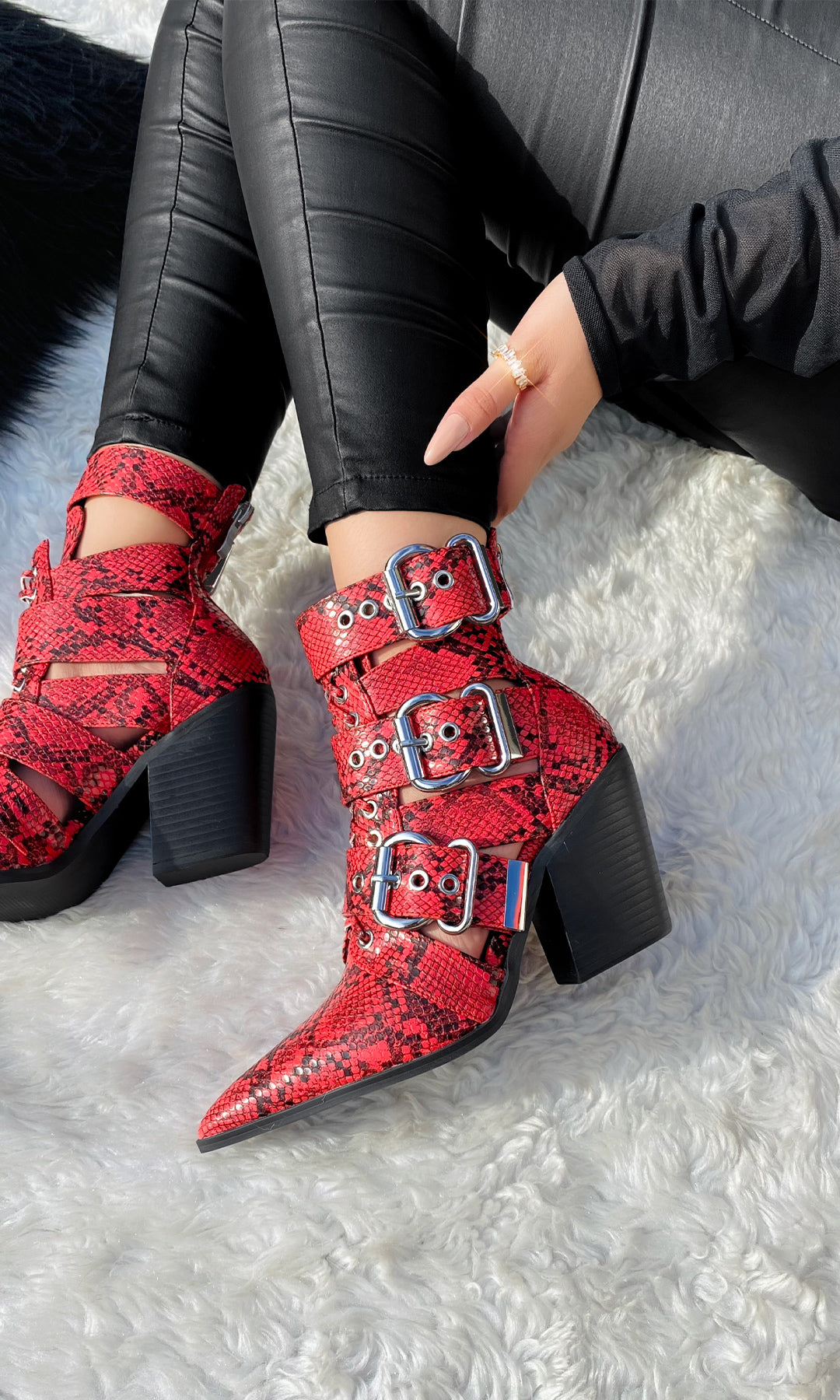 Botines Rojos Botines Negros Chile Zapato De Seguridad Ferrar