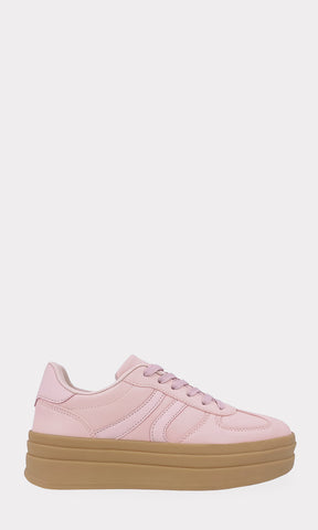 JOLISSE SNEAKERS DE PUNTA REDONDA CON PLATAFORMA CHUNKY Y AGUJETAS AJUSTABLES ARRIBA DE LOS DEDOS PARA MUJER