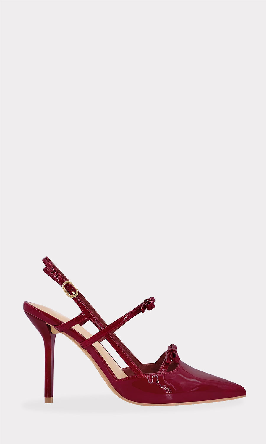 KRISTEL COMO USAR SLINGBACK ROJAS CON VESTIDO FLUIDO ROSA CON FLORES ROJAS PARA USAR EN UN BRUNCH CON AMIGAS EN TENDENCIA
