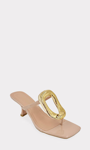 LORELEY MULES THONG DE PUNTA CUADRADA ABIERTA CON TACON KITTEN QUE ESTAN DE MODA PARA MUJER