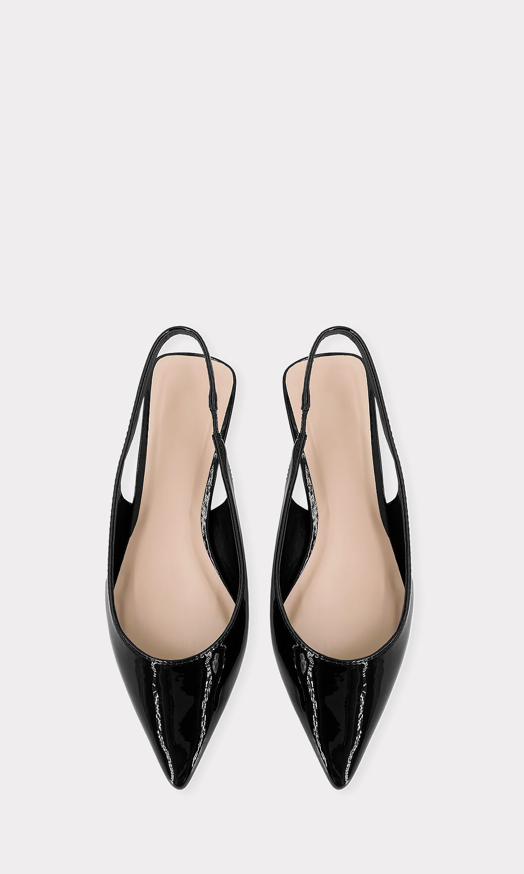 MARIANNE ZAPATOS SLINGBACK DE PISO CON TERMINACION PUNTIAGUDA DE PULSERA TOBILLERA Y SUELA DELGADA PARA MUJER 