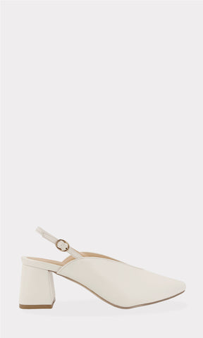 PEONY ZAPATOS CERRADOS DE TERMINACION POINTY CON ESCOTE ALTO Y TALON DESCUBIERTO PARA MUJER