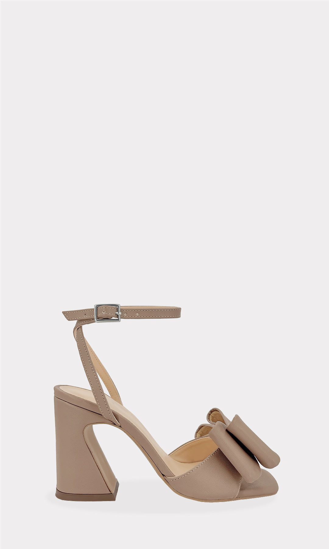 SABRINE ZAPATILLAS DE MOÑO EN STRAP ARRIBA DE LOS DEDOS CON HEBILLA EN PULSERA Y TACON ALTO PARA MUJER