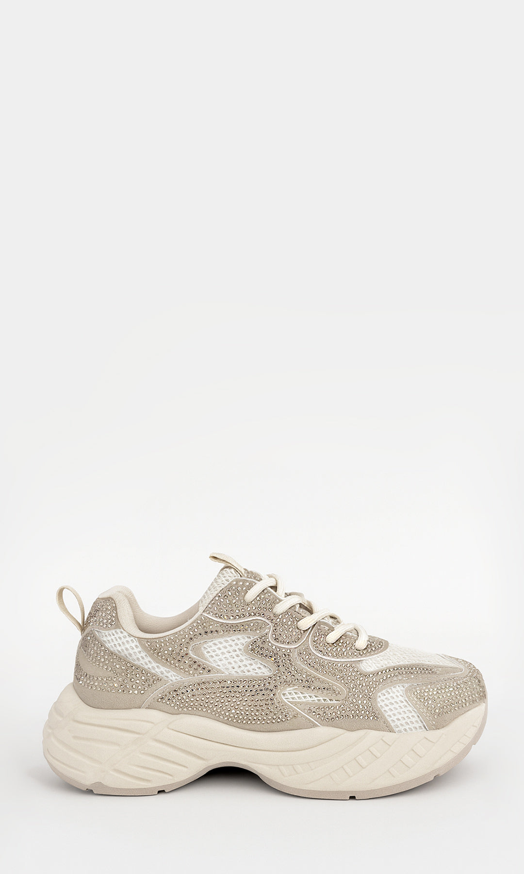 SOHO SNEAKERS ESTILO DEPORTIVO CON PLATAFORMA CHUNKY Y PUNTA REDONDA PARA MUJER