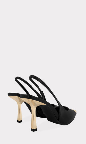 TOKYO ZAPATILLAS CERRADAS CON TERMINACION PUNTIAGUDA DE CINTA DELGADA EN EL TALON Y TACON DE AGUJA PARA MUJER 