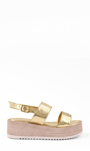 TULUM SANDALIAS DE PLATAFORMA PARA USAR EN VERANO CON STRAP ARRIBA DE LOS DEDOS Y EN EMPEINE