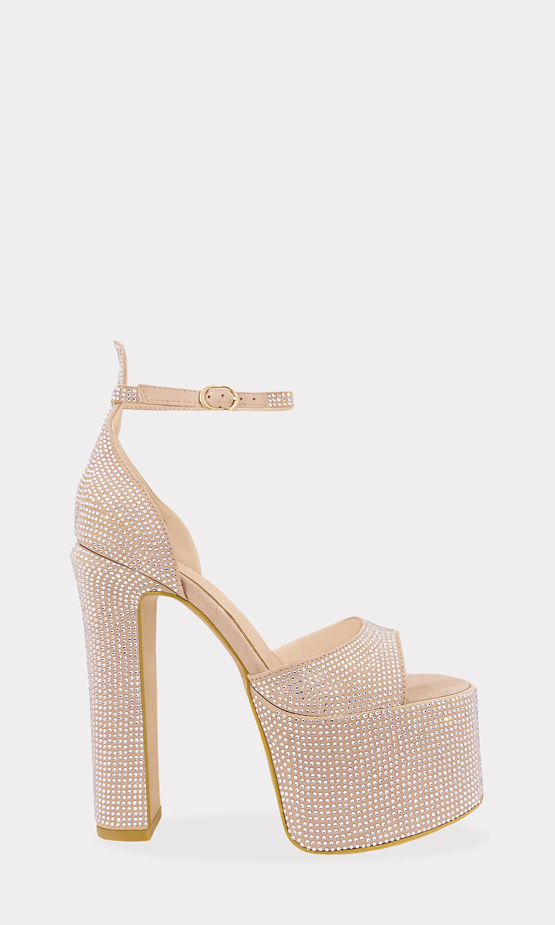 VANILLA RHINE ZAPATOS EN TENDENCIA DE MAXI PLATAFORMA CON TALONERA ALTA Y TACON GRUESO 