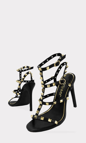 VANNIA ZAPATOS ABIERTOS DE PUNTA REDONDA Y CUATRO STRAPS EN EMPEINE CUBIERTOS DE ESTOPEROLES
