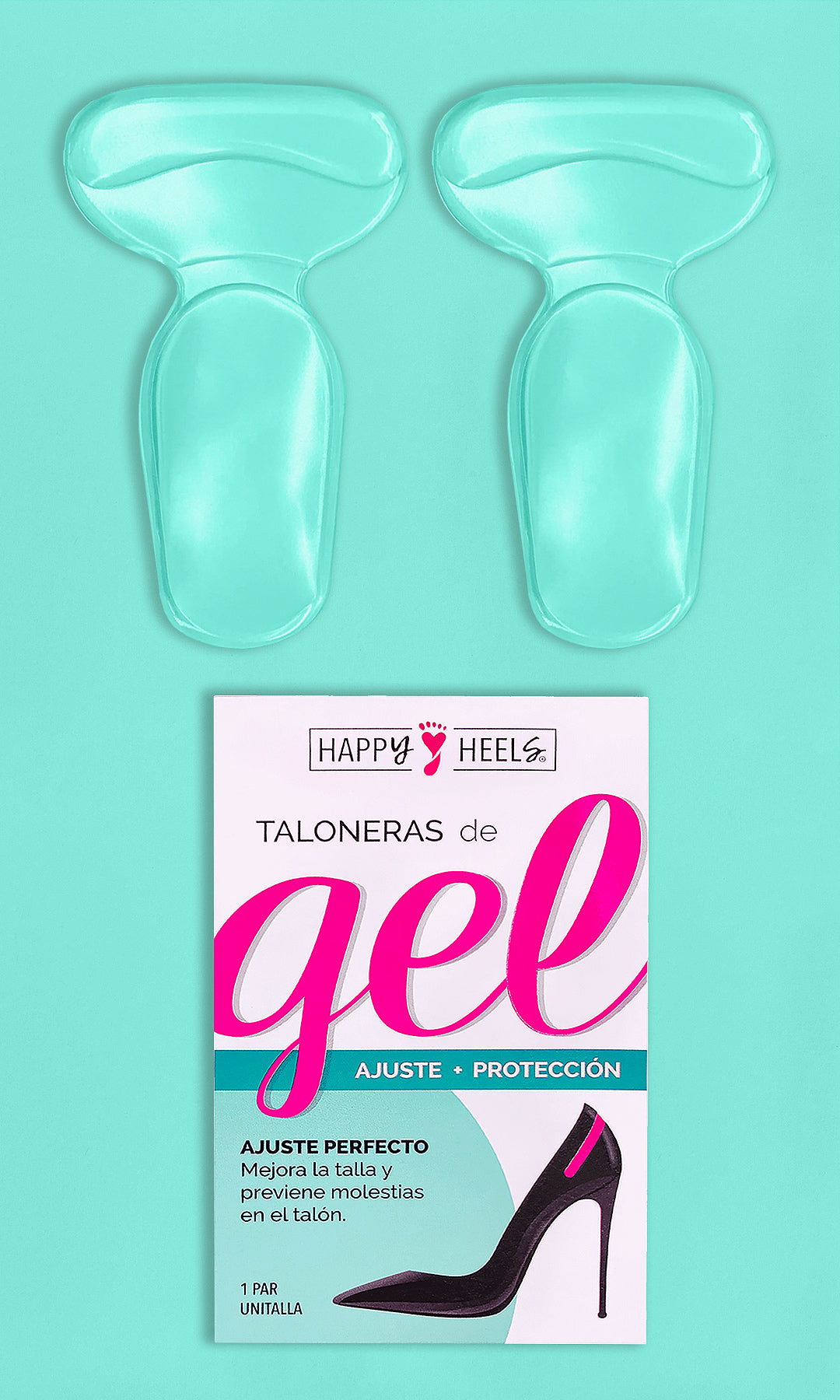 (2 CAJAS) AJUSTE + PROTECCIÓN HAPPY HEELS®