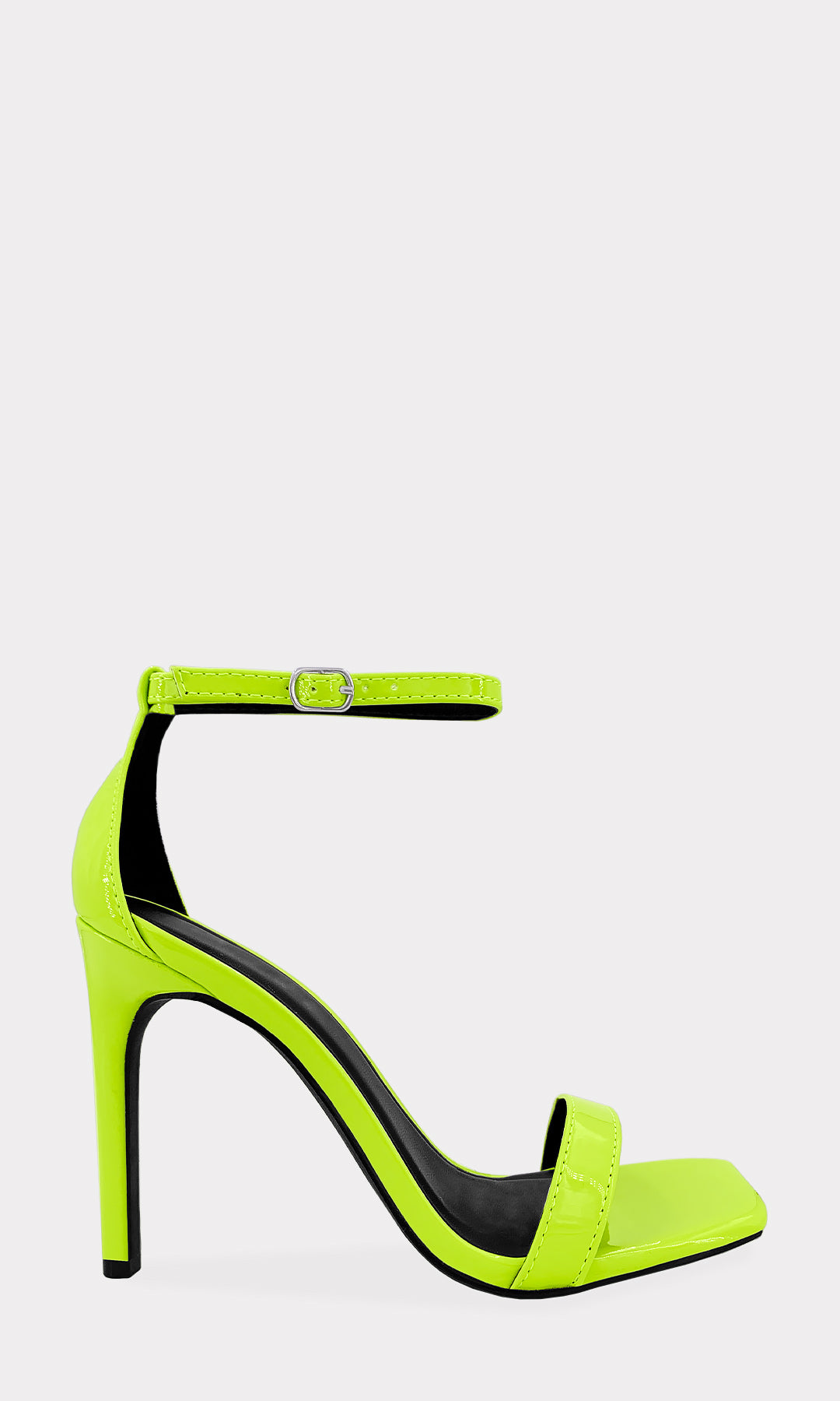 ESCAPE HEELS NEON CON PULSERA TOBILLERA Y CINTA EN LOS DEDOS 