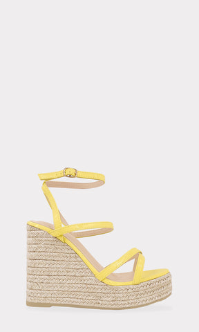 GLENNA ALPARGATAS DE VERANO CON PLATAFORMA TIPO PUENTE Y ANKLE STRAP