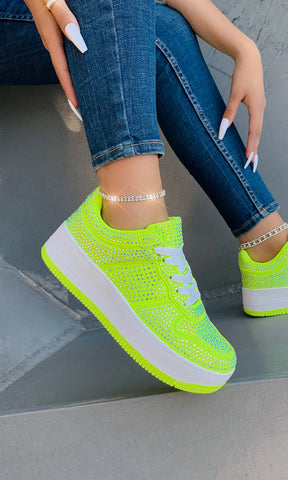 Zapatillas deals color neon
