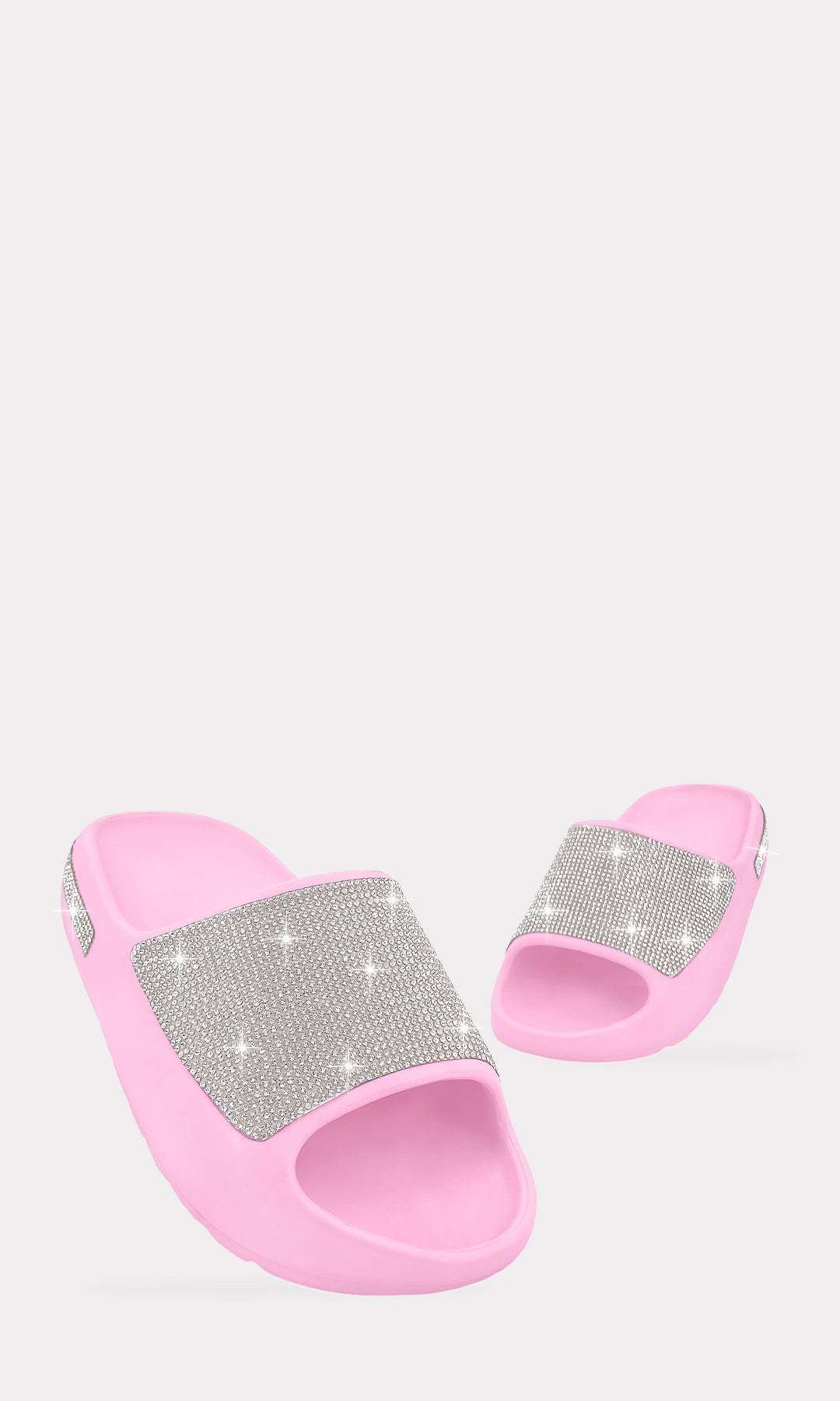 PARTY SANDALIAS DE METER CON BRILLOS Y PUNTA PEEP TOE PARA DAMA