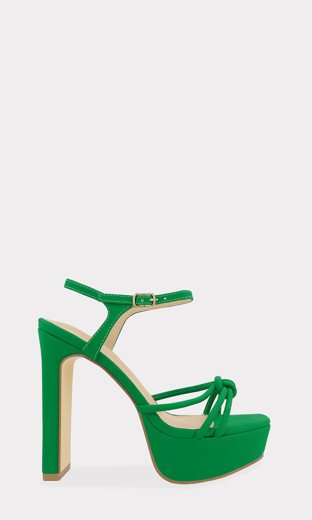 SELMA HEELS DE PLATAFORMA CON PUNTA ABIERTA Y PULSERA TOBILLERA PARA MUJER