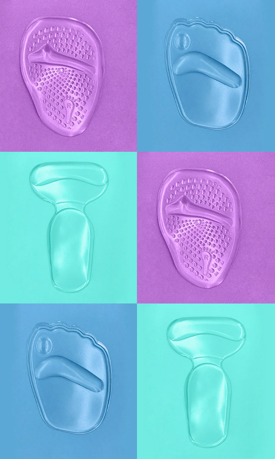 (6 CAJAS) SET MIXTO HAPPY HEELS®